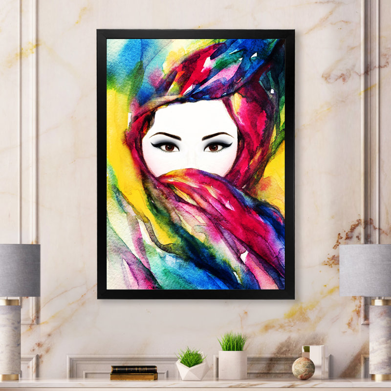 Art graphique sur toile Glam, Cadre photo noir, H 20 po x l 12 po x P 1 po