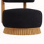 Fauteuil de style campagne moderne sans accoudoirs l 27,5 po-857390911