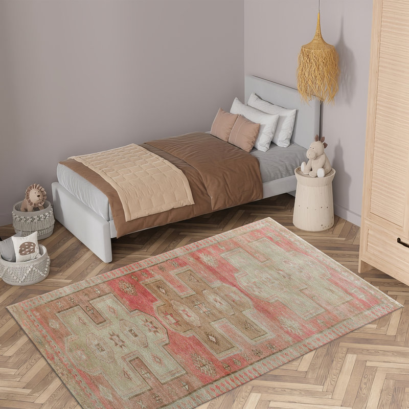 Tapis à motif floral chic avec motif à poils doux, idéal pour ajouter une touche de couleur et un confort inégalé à votre espace de vie