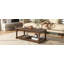 Table basse VIBE HAUS Farmhouse avec tablette inférieure en lattes-1521260243-1521260244
