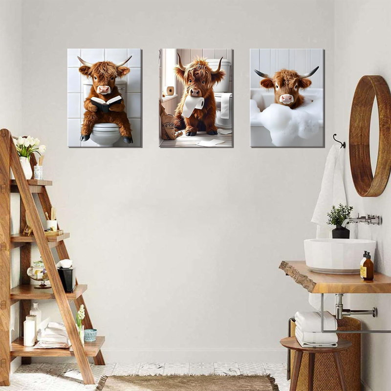 3 Piece Wrapped Canvas Wall Art