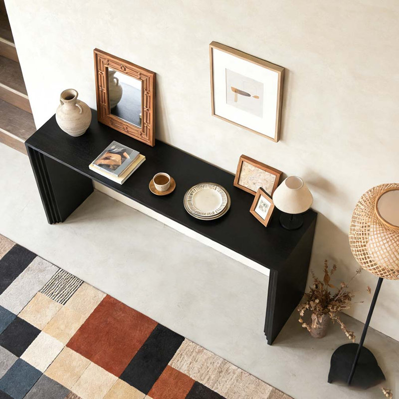 Console de style moderne, Noir