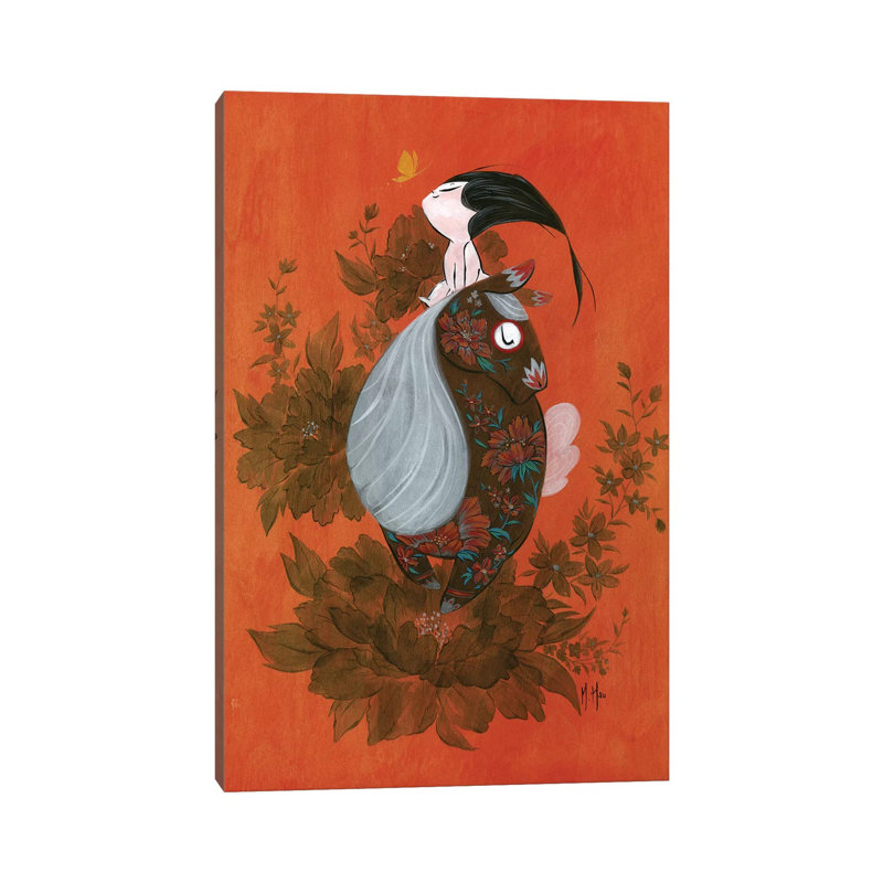 Wild Heart by Martin Hsu - Painting on Canvas, Wrapped Canvas, 152.5 cm H x 101.5 cm W x 3.175 cm D