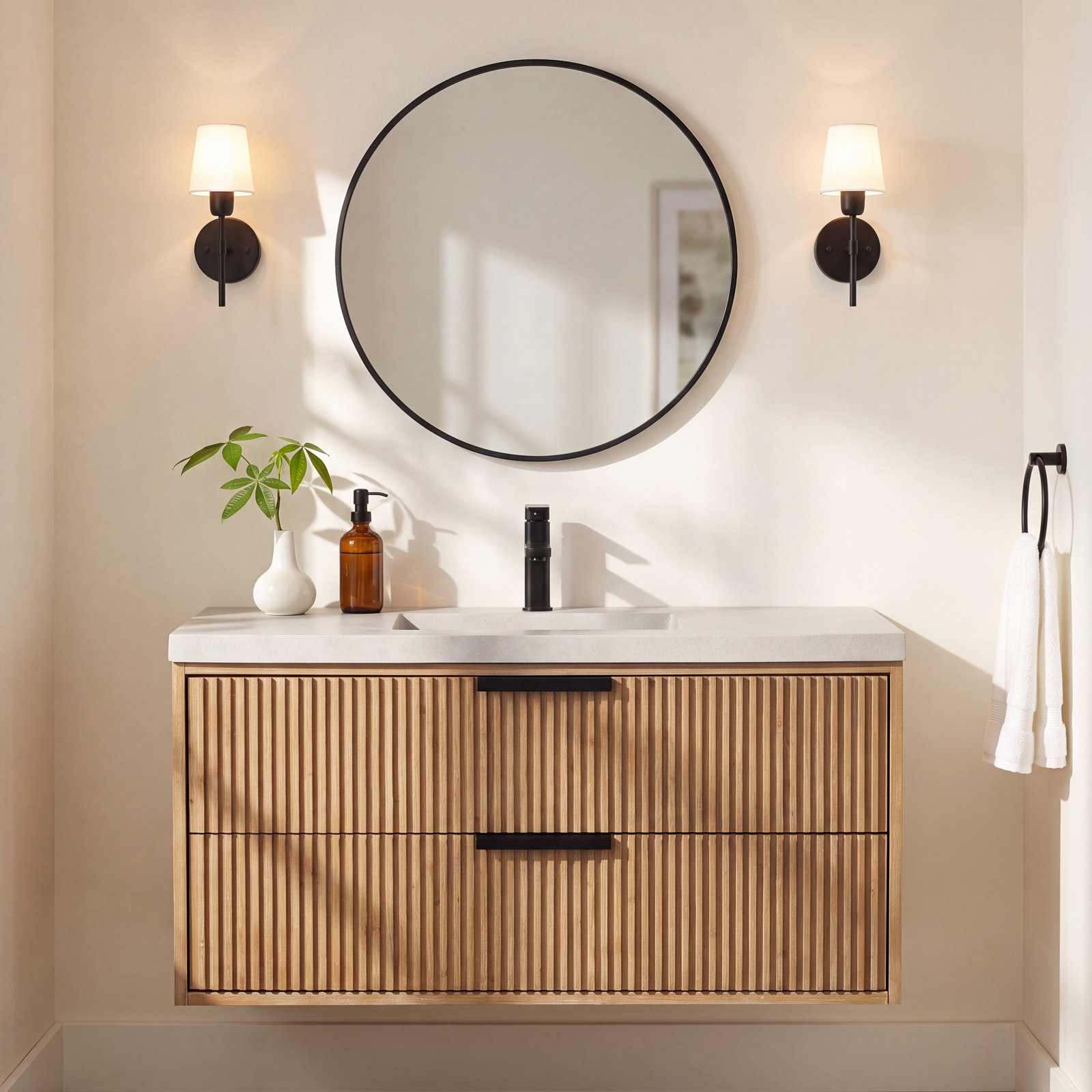 Anelie 42" Single Bathroom Vanity