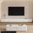 Modern White Solid Wood TV Stands-1618211435