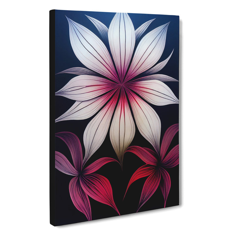 The Grand Flowers - Wrapped Canvas, 50cm H x 35cm W x 3cm D