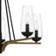Aaryona 5-Light Matte Black Chandelier