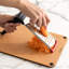 Cuisipro Folding Grater, Large 5mm Coarse Blade, Stainless Steel, Surface Glide Technology, Non-Slip, Perfect for Cheese or Vegetables