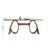 70.87"Nordic minimalist brown solid wood rectangular stone slab dining table-1153670935