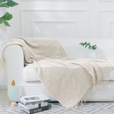 Knitted Throw Blanket