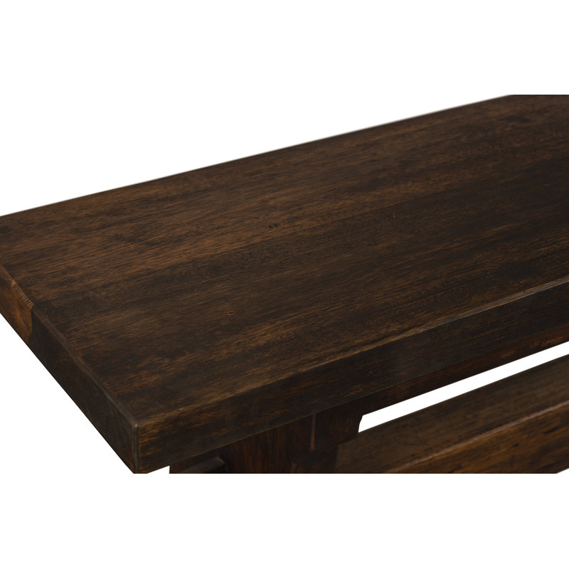 Banc en bois massif