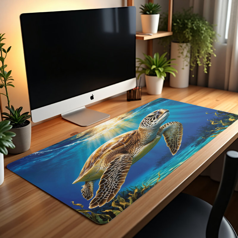 Polyester Desk Pad, 23.6x13.8
