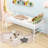 Twin Metal Loft Bed With Staircase-1225020698