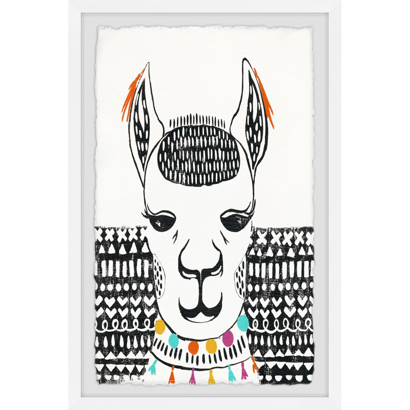 Moshe Play with Sphynx - Graphic Art, 45cm H x 38cm W