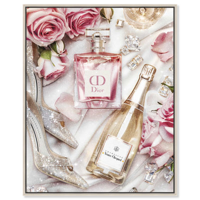 «Sparkling Glam Arrangement II», art sur toile par 