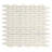 Pescado 12 in. x 12-1/2 in. Porcelain Mosaic Tile-123543925