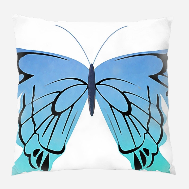Coussin décoratif Hasson, Microsuède, Intérieur