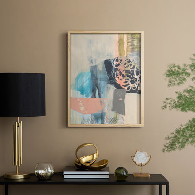 Reductive I Framed Print - Solid Wood