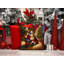 Coussin décoratif Irish Setter and Santa Claus-101410287