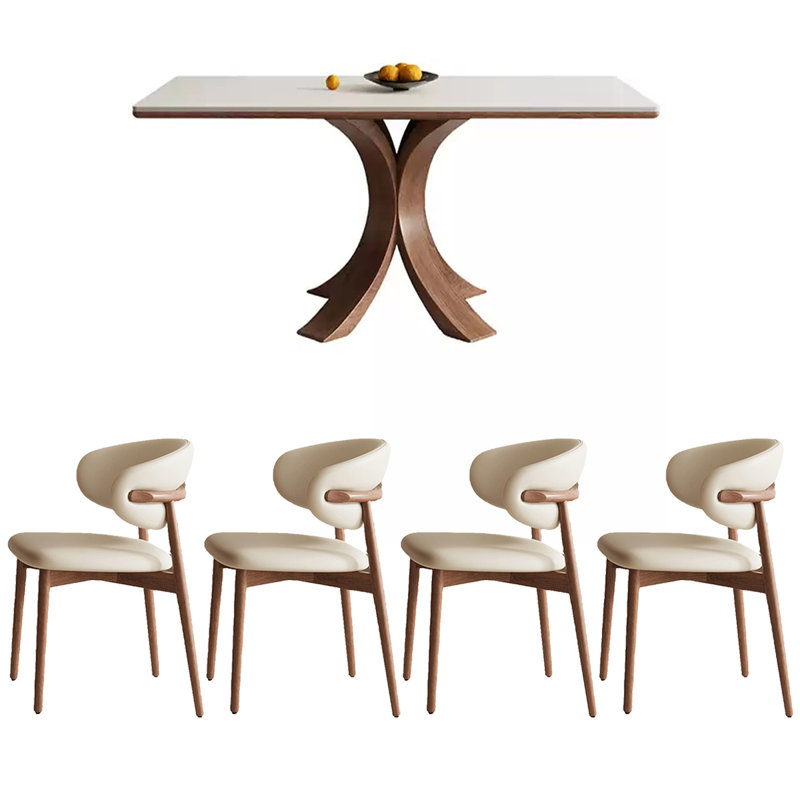 Table de salle à manger Rock, H 29,53 po x L 55,12 po x l 31,5 po