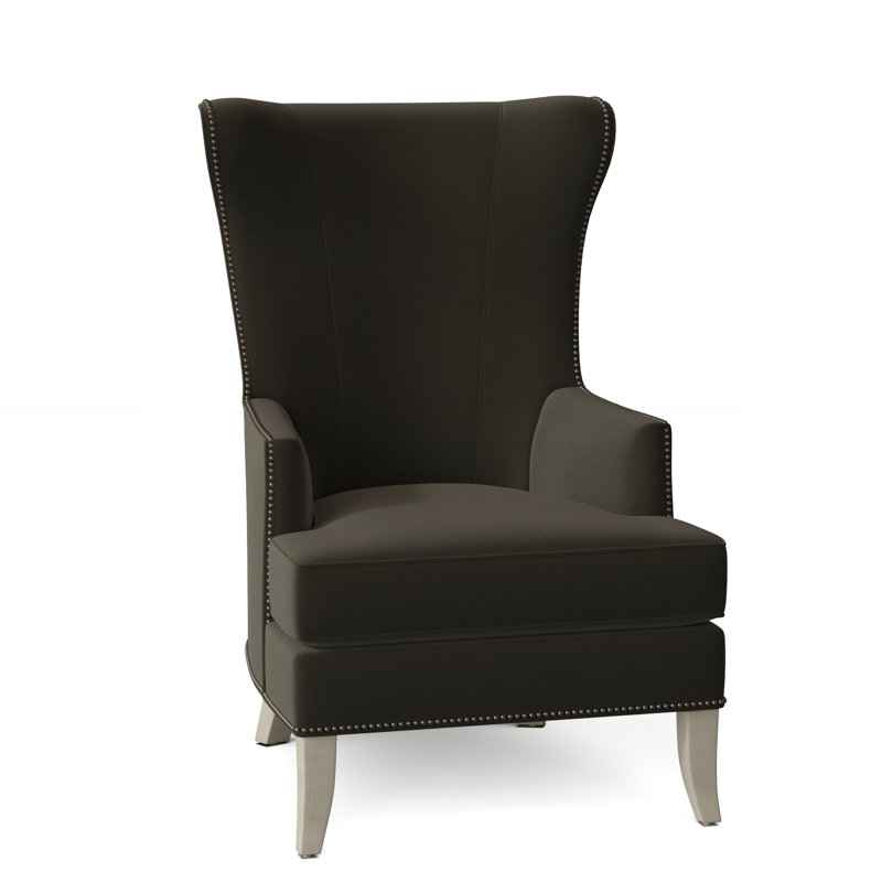 Andrew Wingback Chair, Barley (8789 07), Aged Bronze, Montego Bay