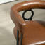 Chaise d'appoint rembourrée, chaise de salle à manger, fauteuil de cuisine avec structure en métal-2098791219-2080619900