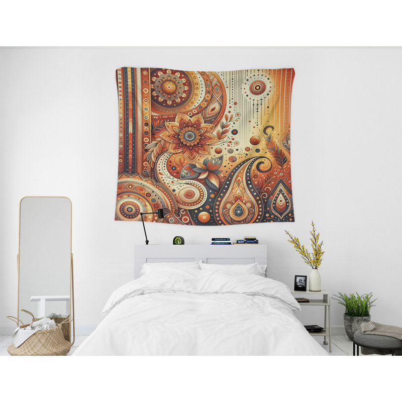 Tapisserie murale, H 88 po x l 104 po x P 1,2 po