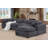 Weikko 143.2" Wide Upholstered Chaise Sectional-847957264