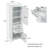 Freestanding Bathroom Storage Linen Cabinet-2068469403