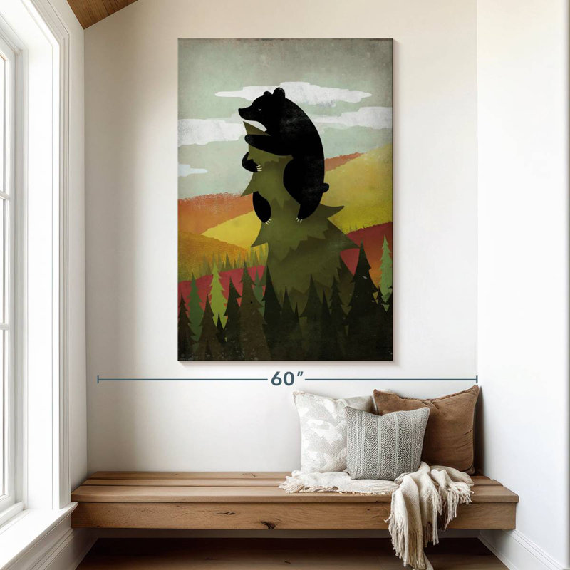 Bramep Leaf Peeper sans mots, H 51 po x l 34 po