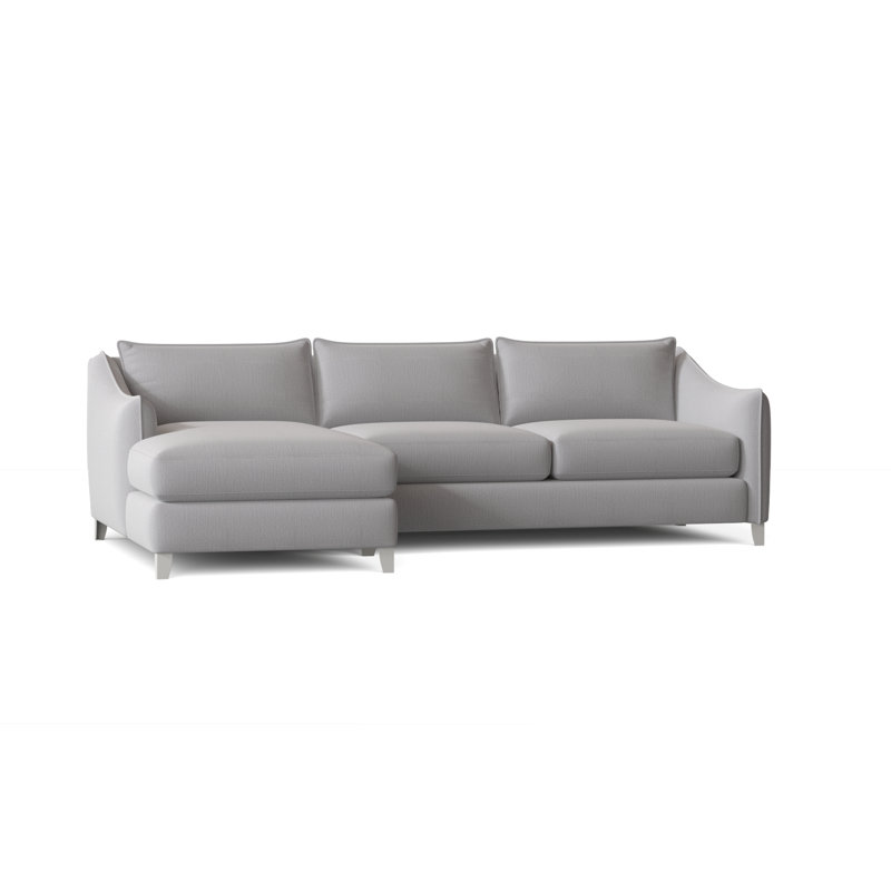 Monterey Patio Sectional with Cushions, Canvas Granite Sunbrella® Canvas