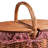 Country Vintage Wicker Picnic Basket for 2-2144467920
