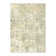 Sarah Machine Washable Abstract Area Rug with Non-Slip Backing