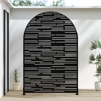 Metal Privacy Screen Fence Panel by Dovelina