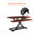 Desk Converter with Removable Keyboard Tray-52290098-55865342