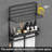 Wall mounted towel rack