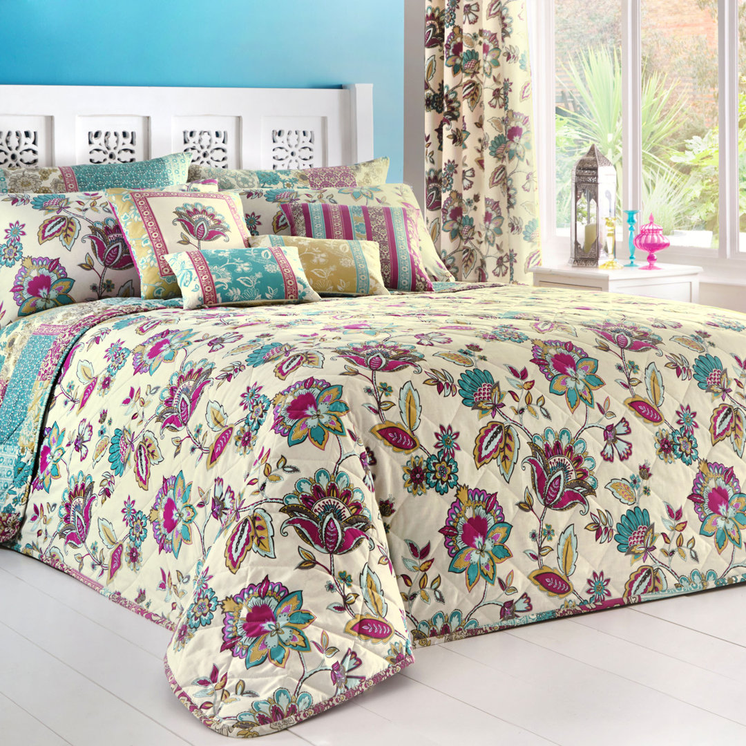 Marinelli Polyester Floral Bedspread
