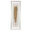 Décoration murale captivante de 16 po x 47 po à feuilles d'or - Simple et époustouflante