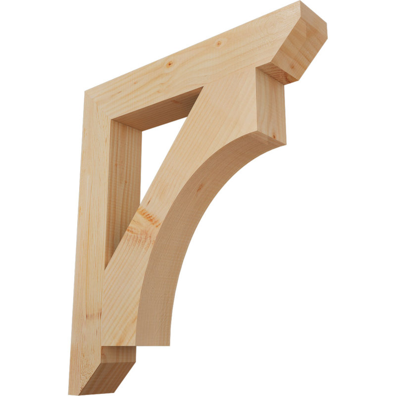 Support à lattes l 3 3 po x P 24 po x H 28 po Westlake, Sapin de Douglas, H 28 po x l 3,5 po x P 24 po