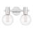  Wright 2-Light Bathroom Vanity Light in Chrome-409110989