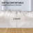 Luxurious Plush White and Gray Faux Sheepskin Rug-539383945