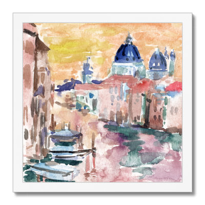 River City IV by Melissa Wang - Painting