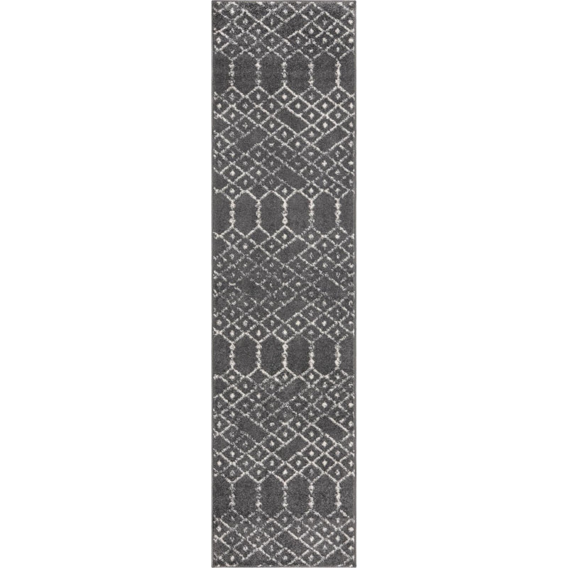 Ippazio Geometric Indoor Rug, Runner 2' x 8'