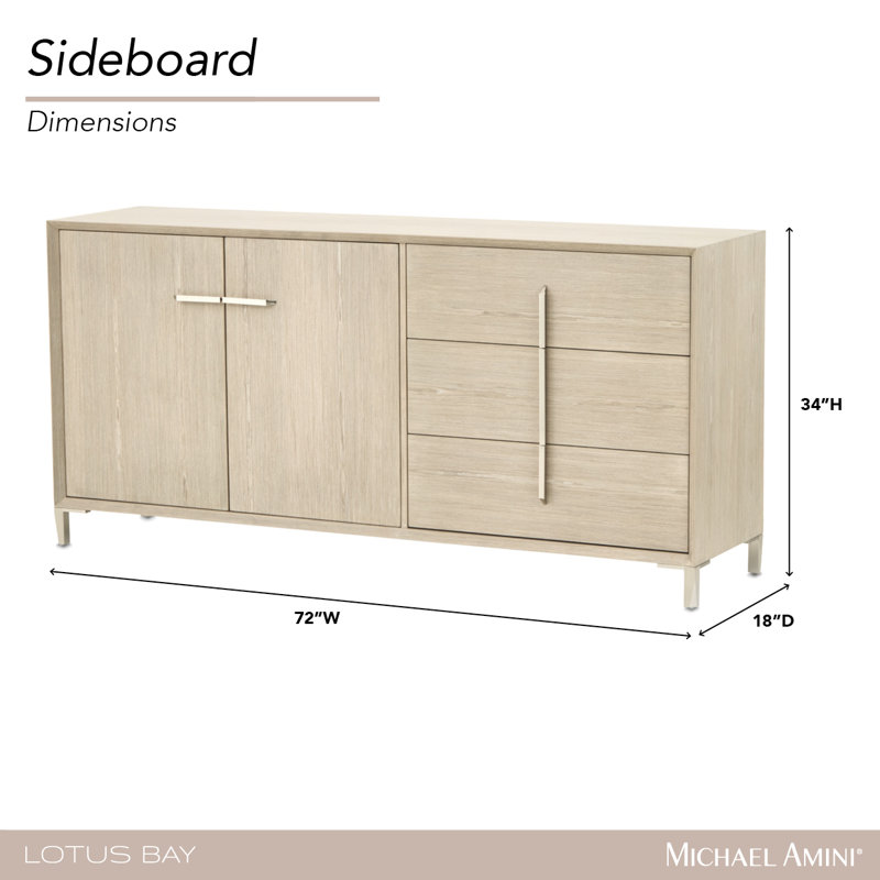 Lotus Bay Sideboard - Sand
