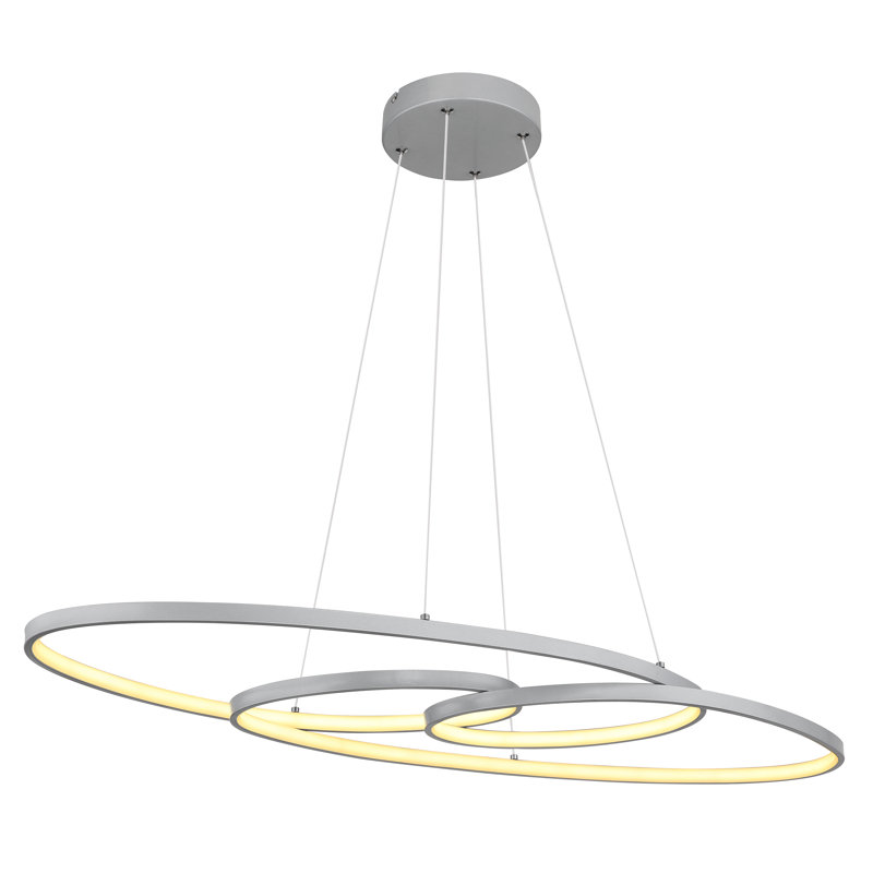 Charia 1 - Light Silver LED Pendant