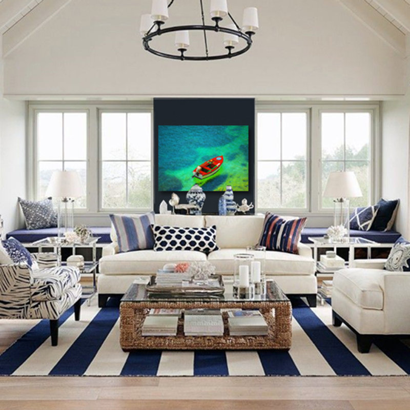 Shallow Shores Print, 30" H x 40" W x 2.5" D