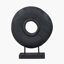Handcarved Mango Wood Circular Ornament-1396332824
