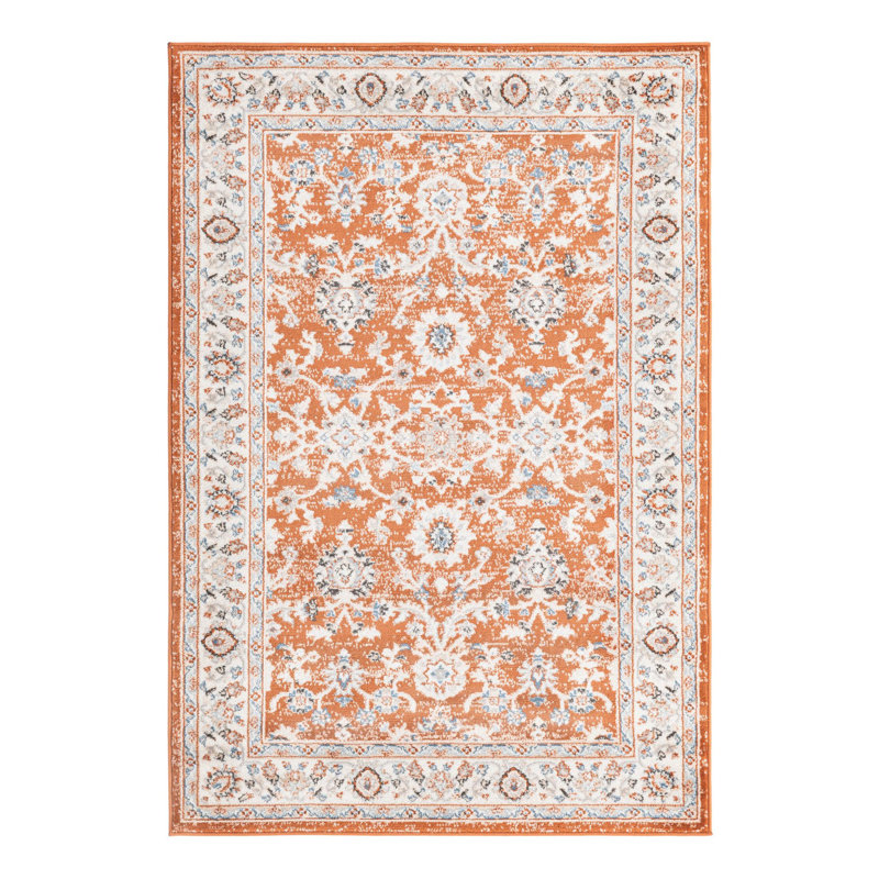 Kyte Floral Indoor Rug, Rectangle 4' x 6'