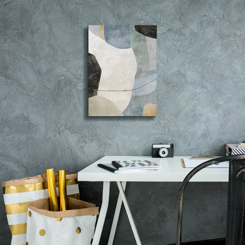 «Blue Canyon 1» par Suzanne Nicoll, H 16 po x l 12 po x P 0,75 po