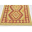 Tapis intérieur de la laine 2 pi 8 po x 4 pi 3 po one-of-kind-noué la main Elland